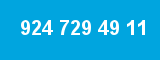 924 729 49 11 924 729 49 11